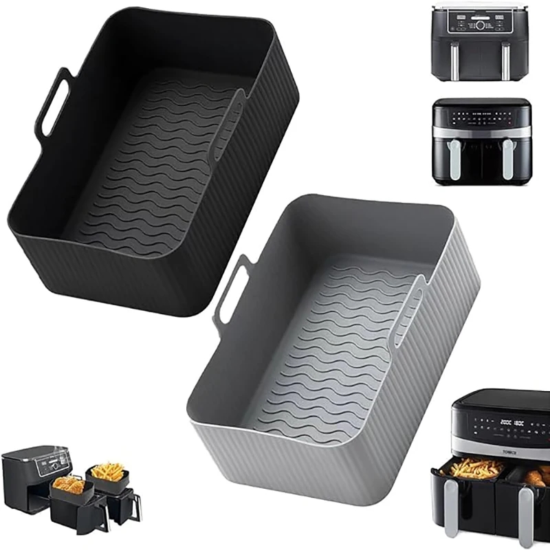 Air Fryer Silicone Pot Liner - Mir en silicone pour friteuse à