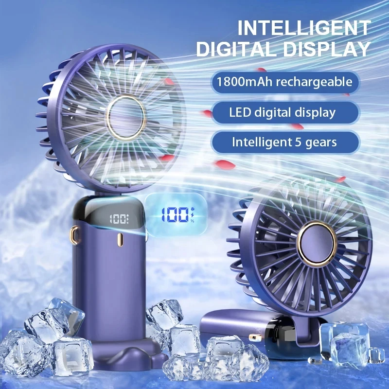 Small Appliances - Mini ventilateur portatif pliable à suspendre