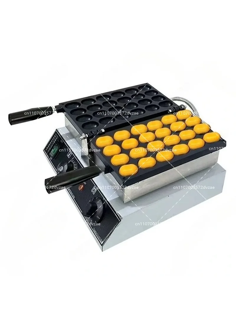 Mini Waffle Maker Machine - Mini gaufrier ovale antiadhésif pour gaufres