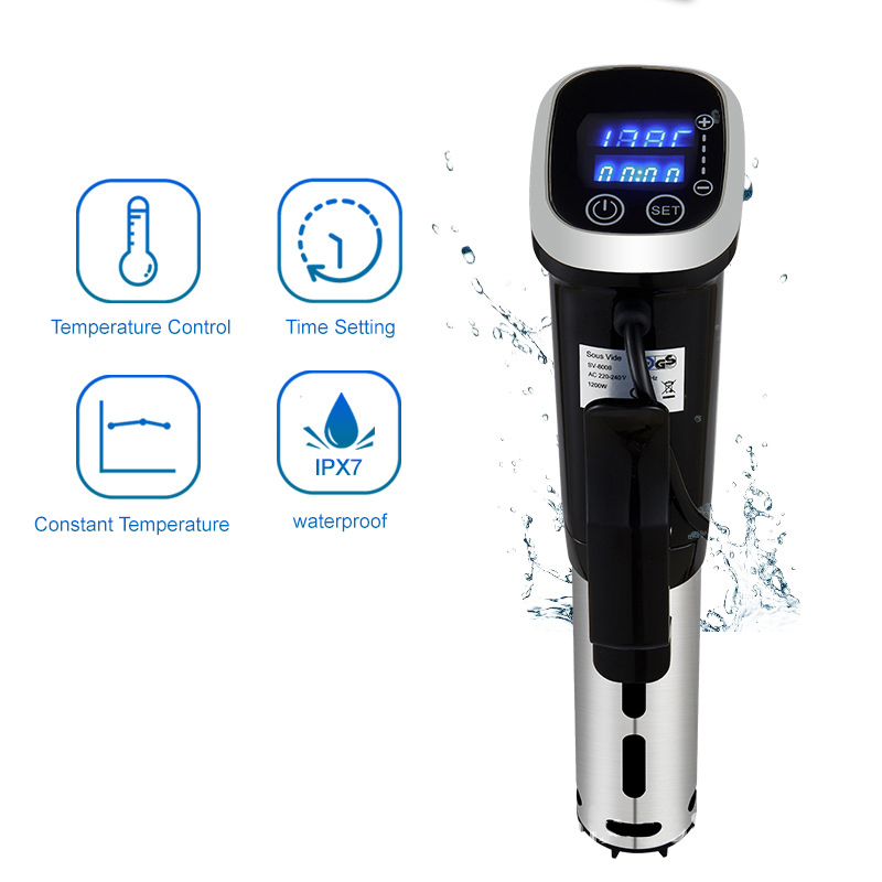 Digital Sous Vide Precision Cooker - Cuiseur de précision Sous Vide étanche,