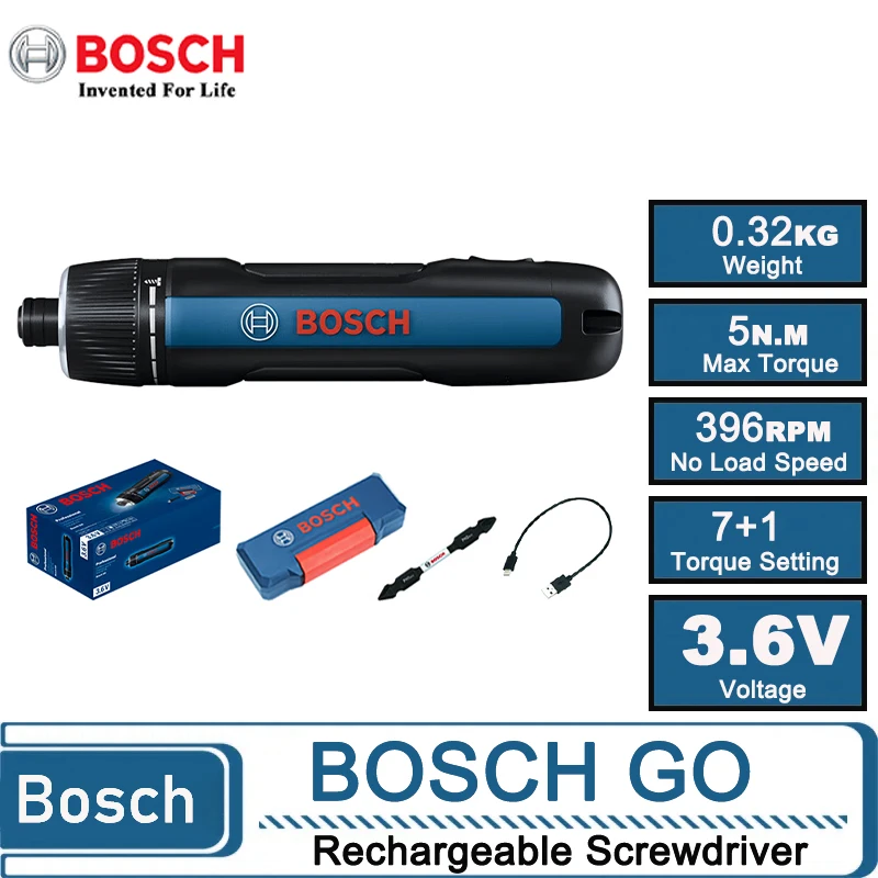 Home Appliances - Tournevis électrique sans fil Bosch GO
