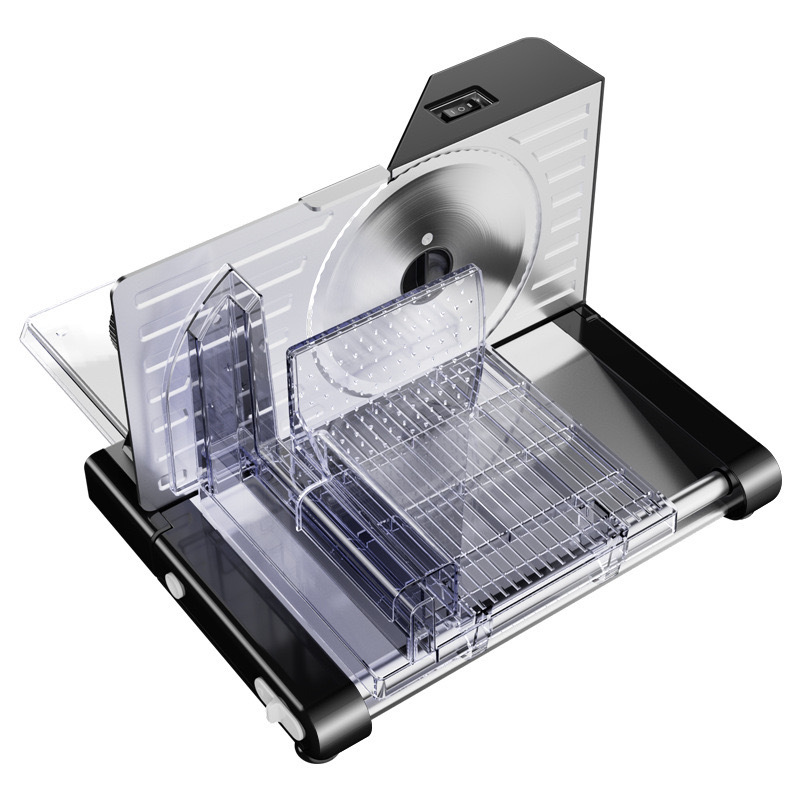 Automatic Meat Slicer Home - Trancheuse Électrique Domestique 220V/110V pour Aliments