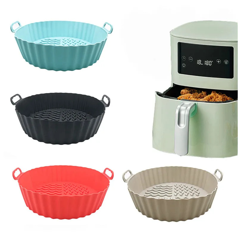 Air Fryer Silicone Pot Liner - Revêtements en silicone pour friteuse à