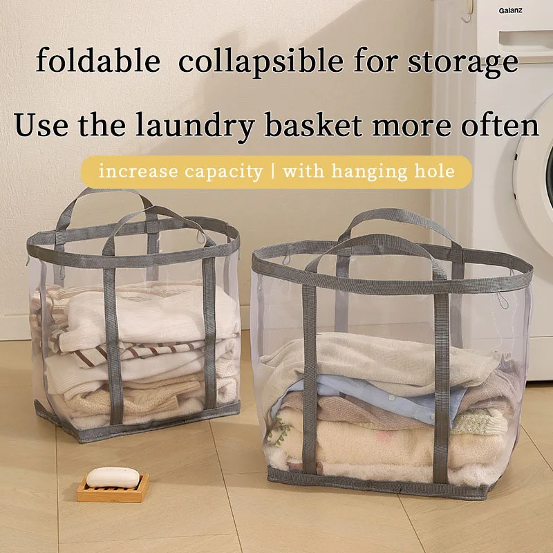 Laundry - Panier à linge en maille de