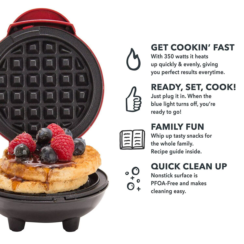 Mini gaufrier à bulles pour gâ - Mini Waffle Maker Machine avis et prix