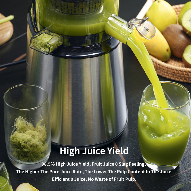 Extracteur de jus de fruits et - Electric Slow Juicer Cold Press avis et prix