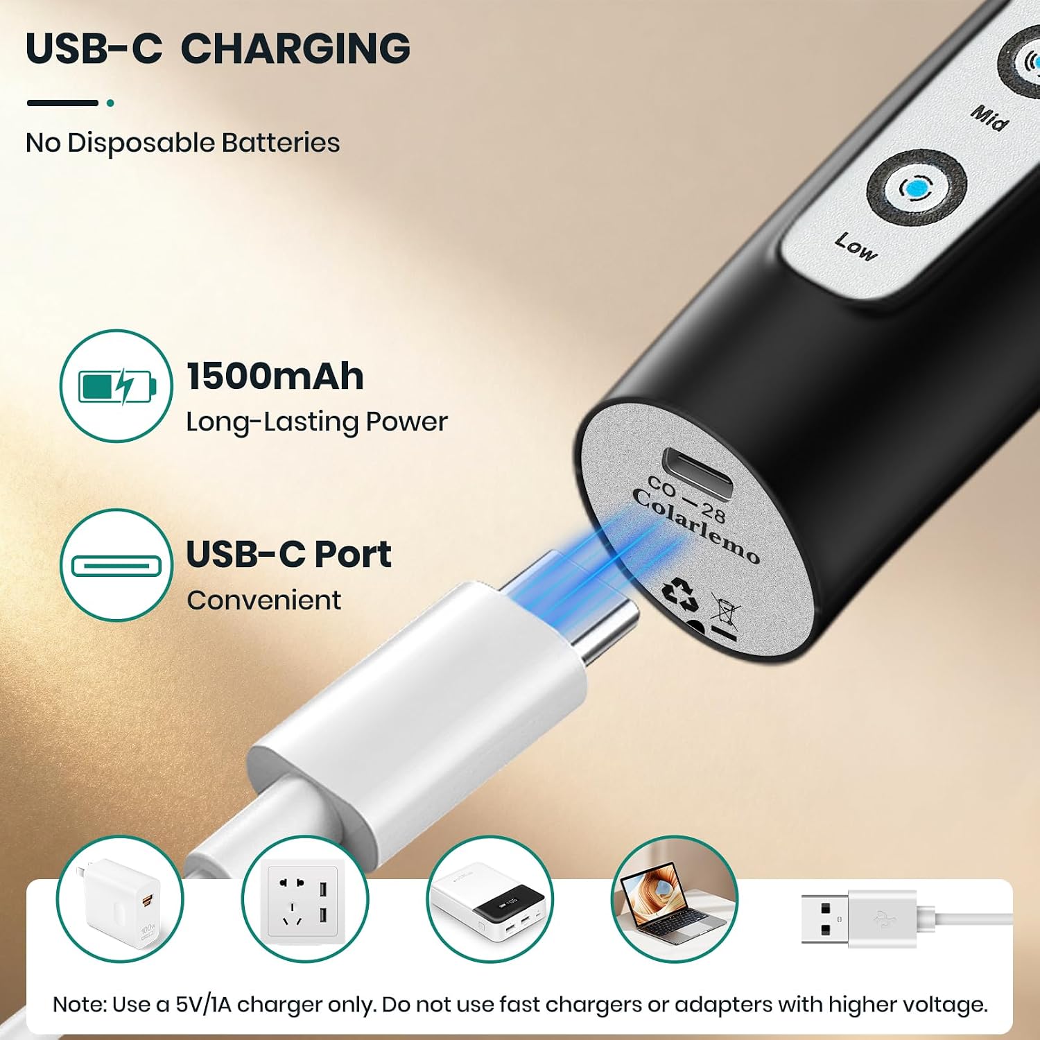 Mousseur à lait rechargeable p - Electric Milk Frother Handheld avis et prix