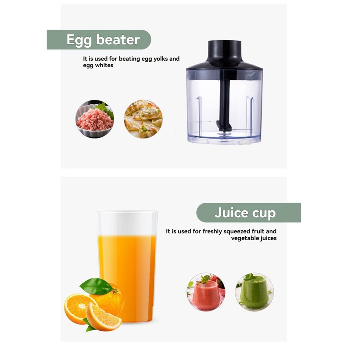 Mixeur Plongeant Électrique Mu - Immersion Hand Blender Set avis et prix