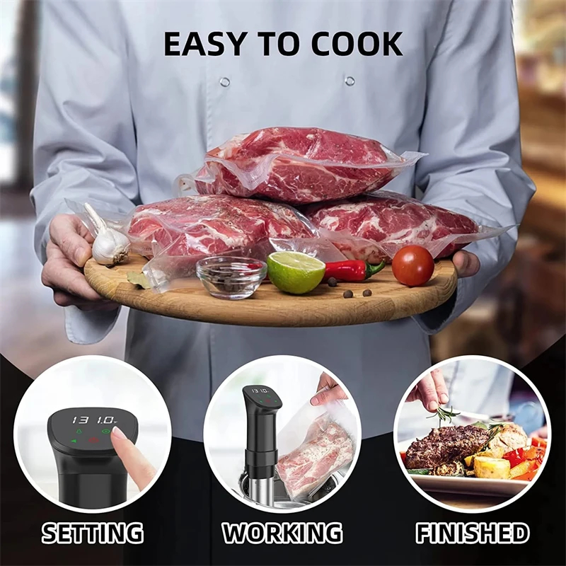Cuisinière sous vide étanche 1 - Digital Sous Vide Precision Cooker avis et prix
