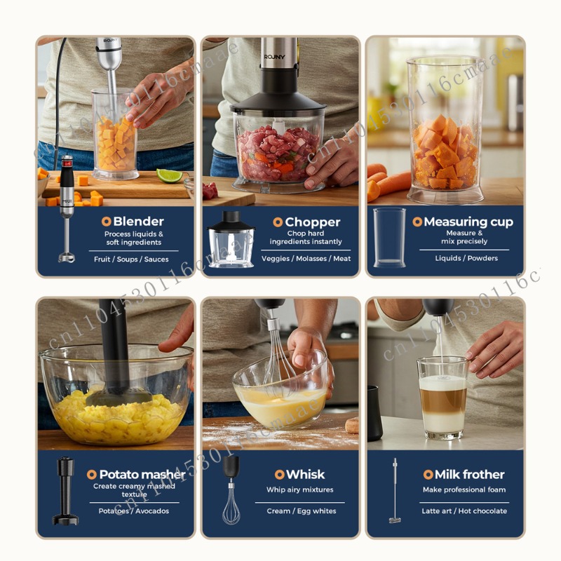 Ensemble de mixeur plongeant p - Immersion Hand Blender Set avis et prix