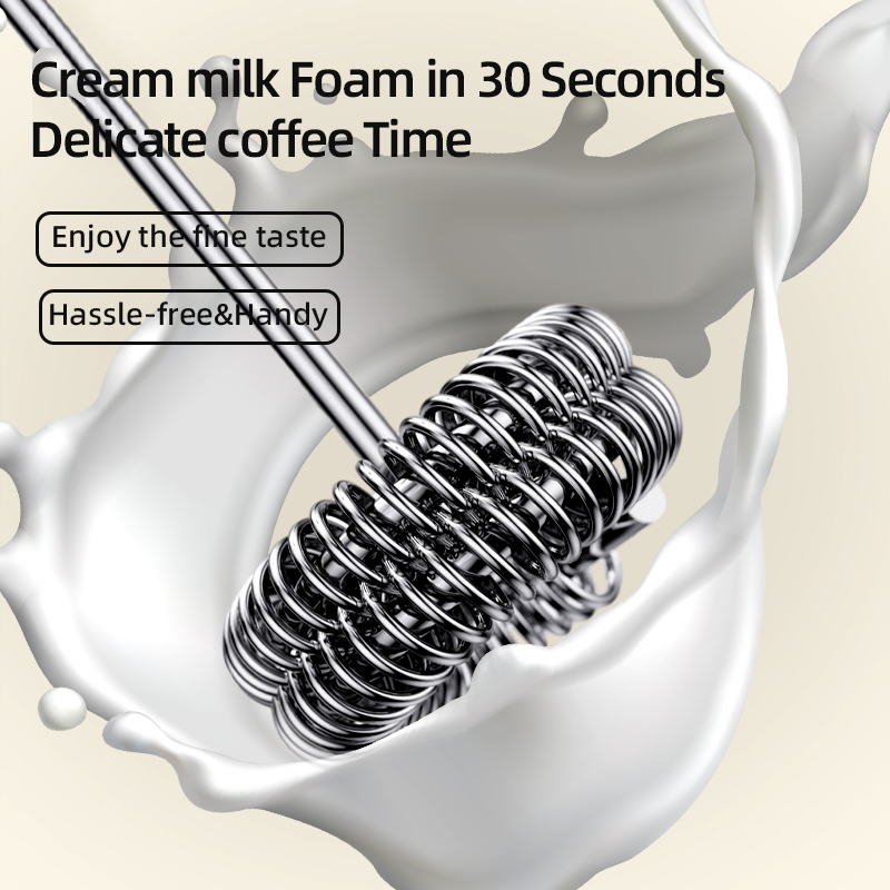 Mousseur à café électrique 2 e - Electric Milk Frother Handheld avis et prix