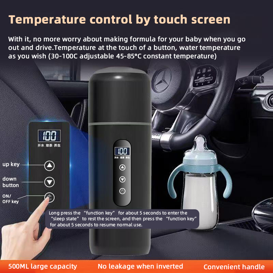 Tasse chauffante pour voiture  - Electric Kettle Temperature Control avis et prix
