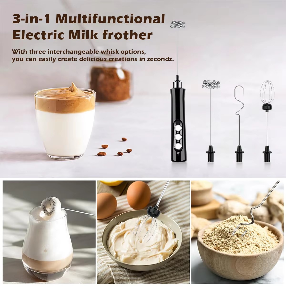 Mousseur à lait électrique rec - Portable Blender Usb Rechargeable avis et prix