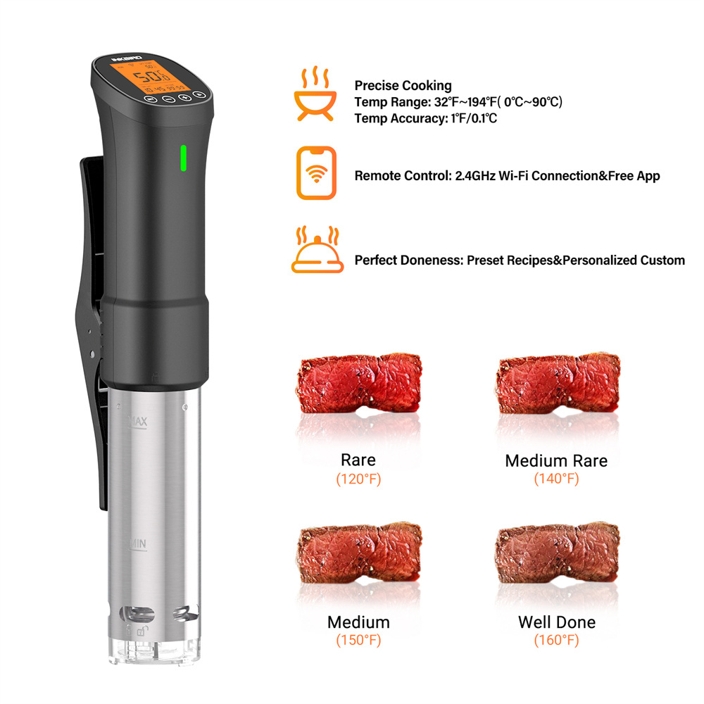 INKBIRD – cuiseur culinaire So - Digital Sous Vide Precision Cooker avis et prix
