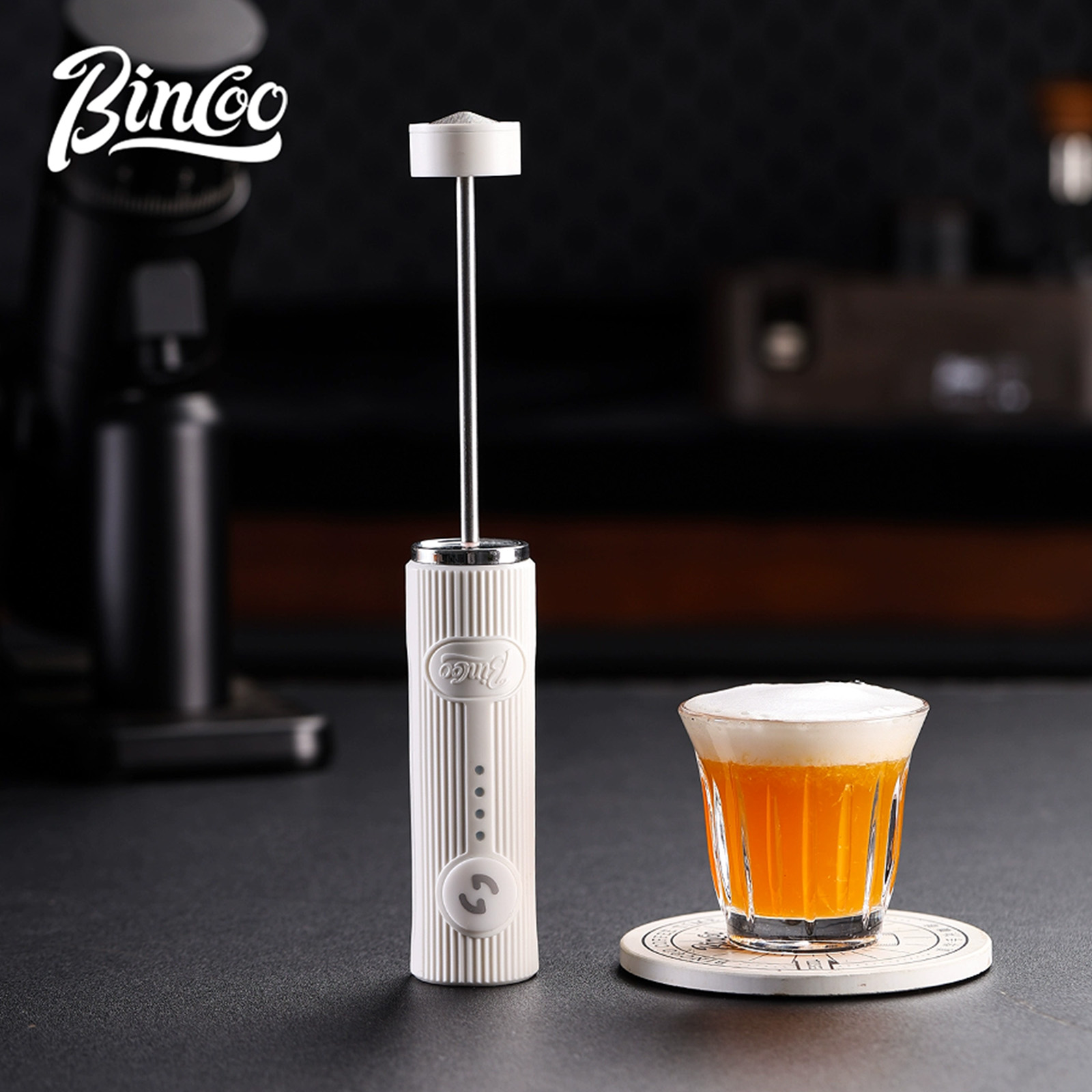 Bincoo nouveau mousseur à lait - Electric Milk Frother Handheld avis et prix