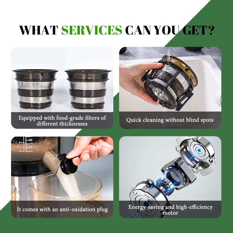Extracteur de jus automatique, - Electric Slow Juicer Cold Press avis et prix