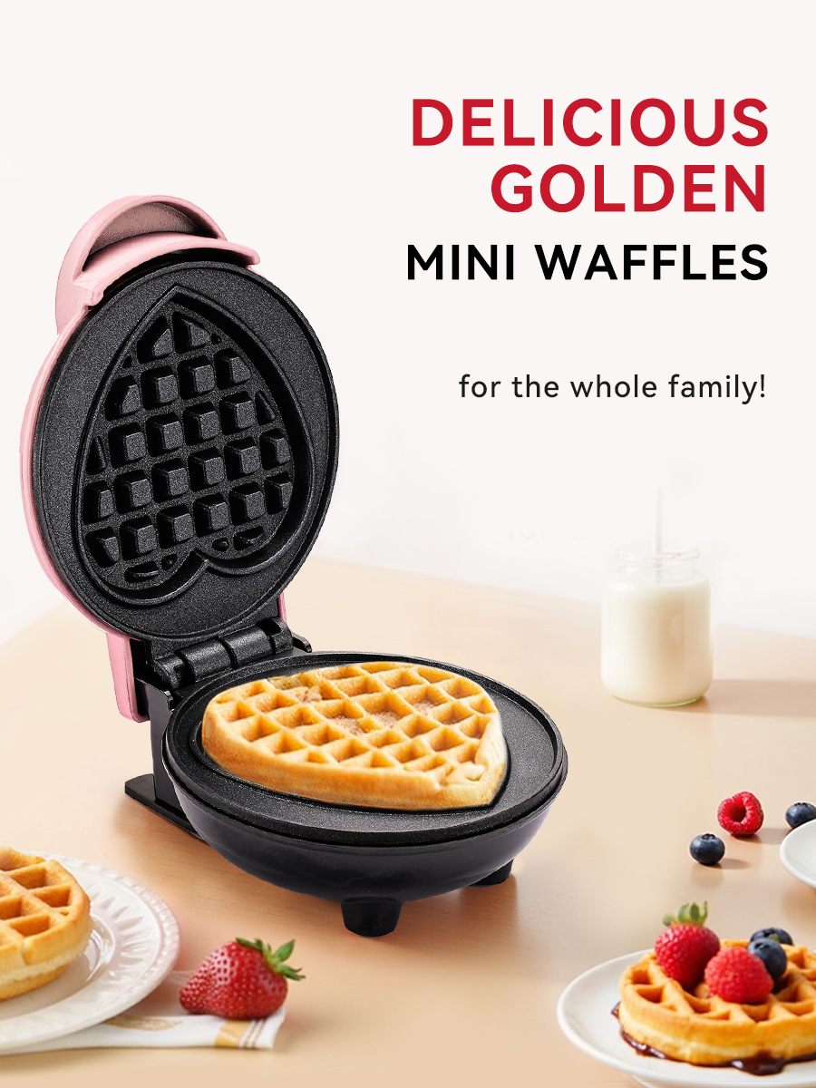 Mini gaufrier électrique en ac - Mini Waffle Maker Machine avis et prix